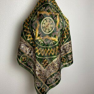 Nino Cerruti 100% silk Scarf 34" x 34"